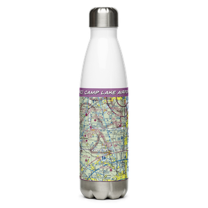 Camp Lake Airport (49C) VFR Sectional Water Bottle