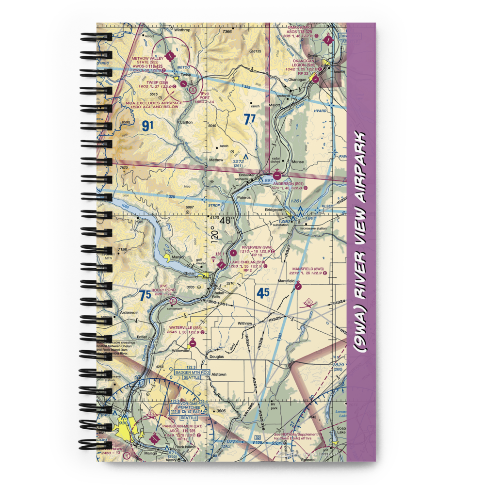 River View Airpark (9WA) VFR Sectional Notebook 