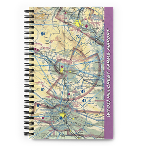 Hillcrest Farms Airport (WT01) VFR Sectional Notebook