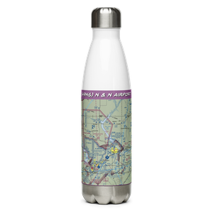 N & N Airport (49KS) VFR Sectional Water Bottle