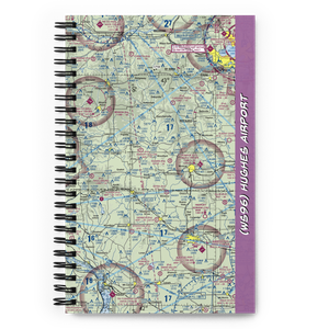 Hughes Airport (WS96) VFR Sectional Notebook
