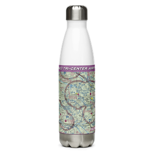 Tri-Center Airport (49WI) VFR Sectional Water Bottle