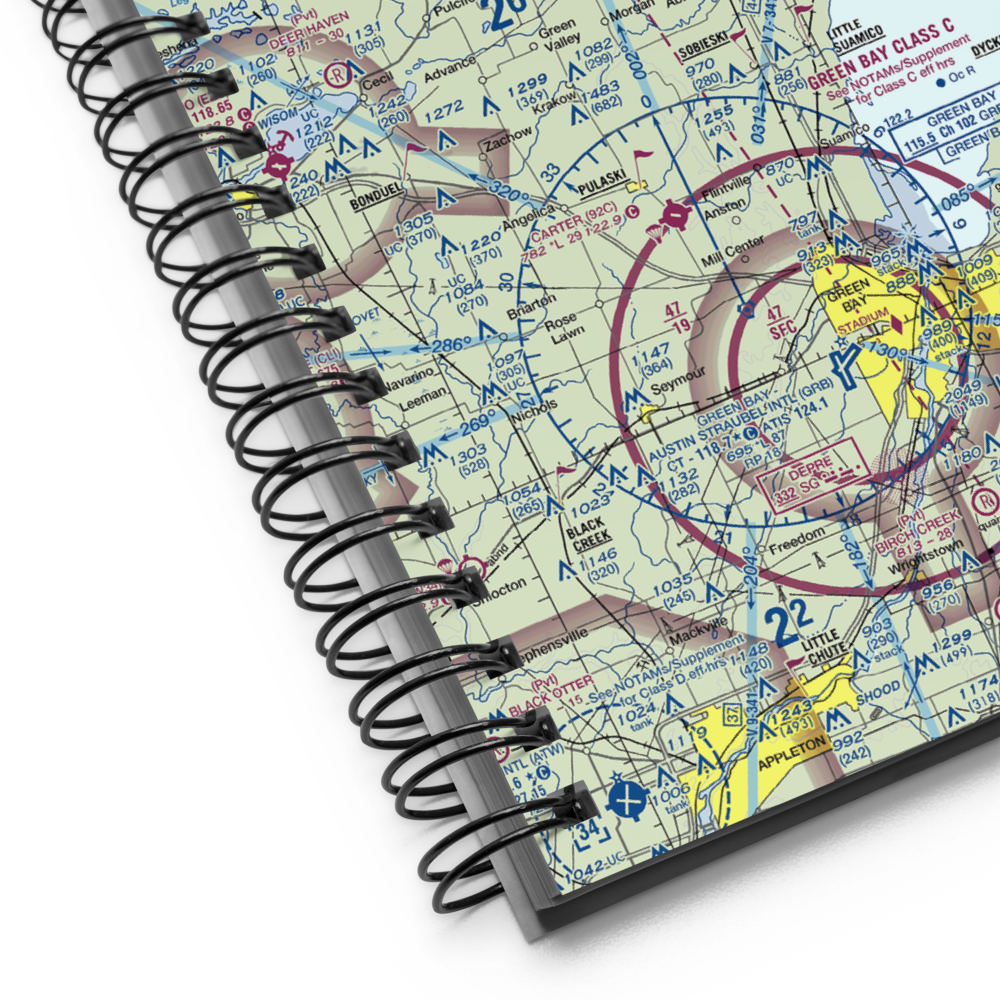 Cain's Field (WS72) VFR Sectional Notebook 