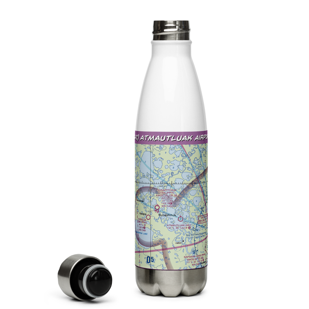 Atmautluak Airport (4A2) VFR Sectional Water Bottle 