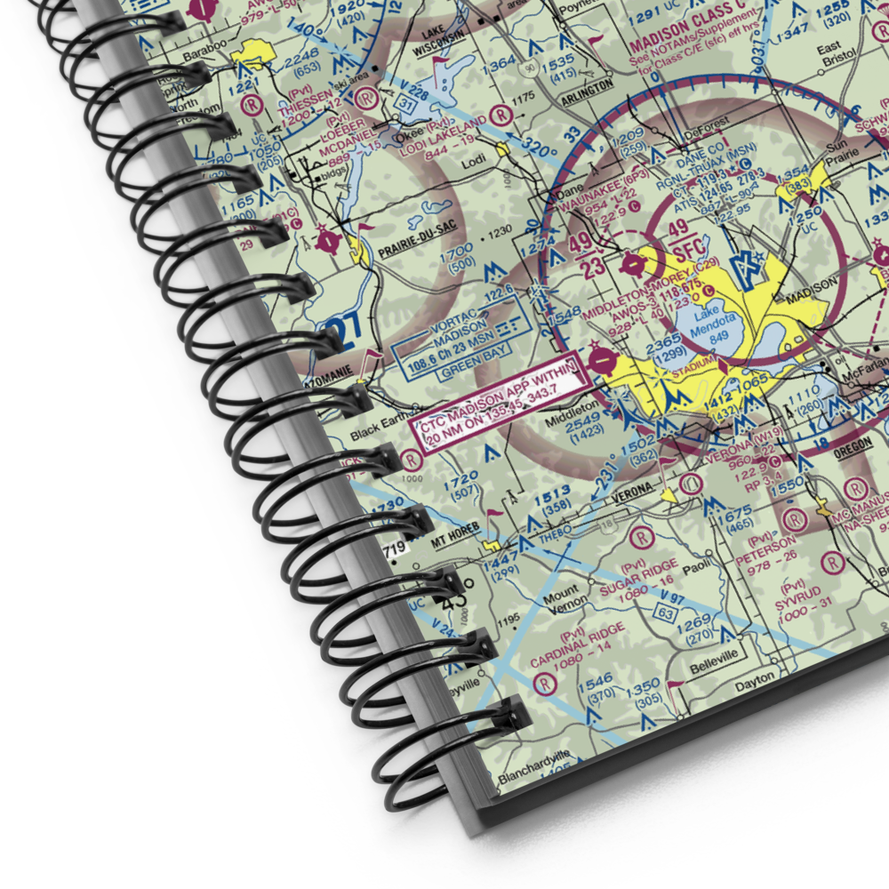 Prescott Field (WS32) VFR Sectional Notebook 