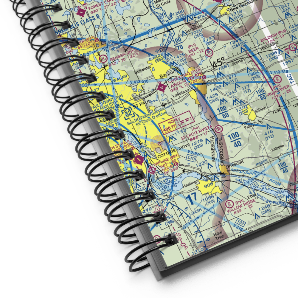 Hexum Flight Park Ultralightport (WS30) VFR Sectional Notebook 