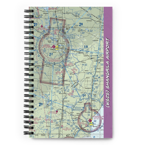 Shangrila Airport (WS25) VFR Sectional Notebook
