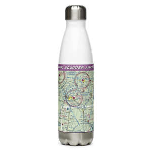 Scudder Airport (4AR9) VFR Sectional Water Bottle