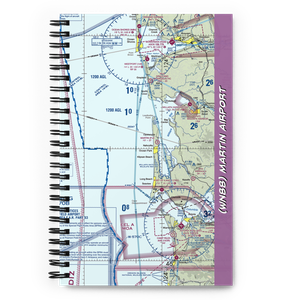 Martin Airport (WN88) VFR Sectional Notebook