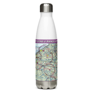 Flying U Ranch Airport (IN41) VFR Sectional Water Bottle