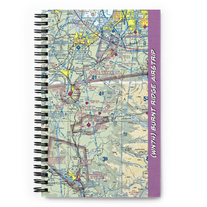 Burnt Ridge Airstrip (WN74) VFR Sectional Notebook