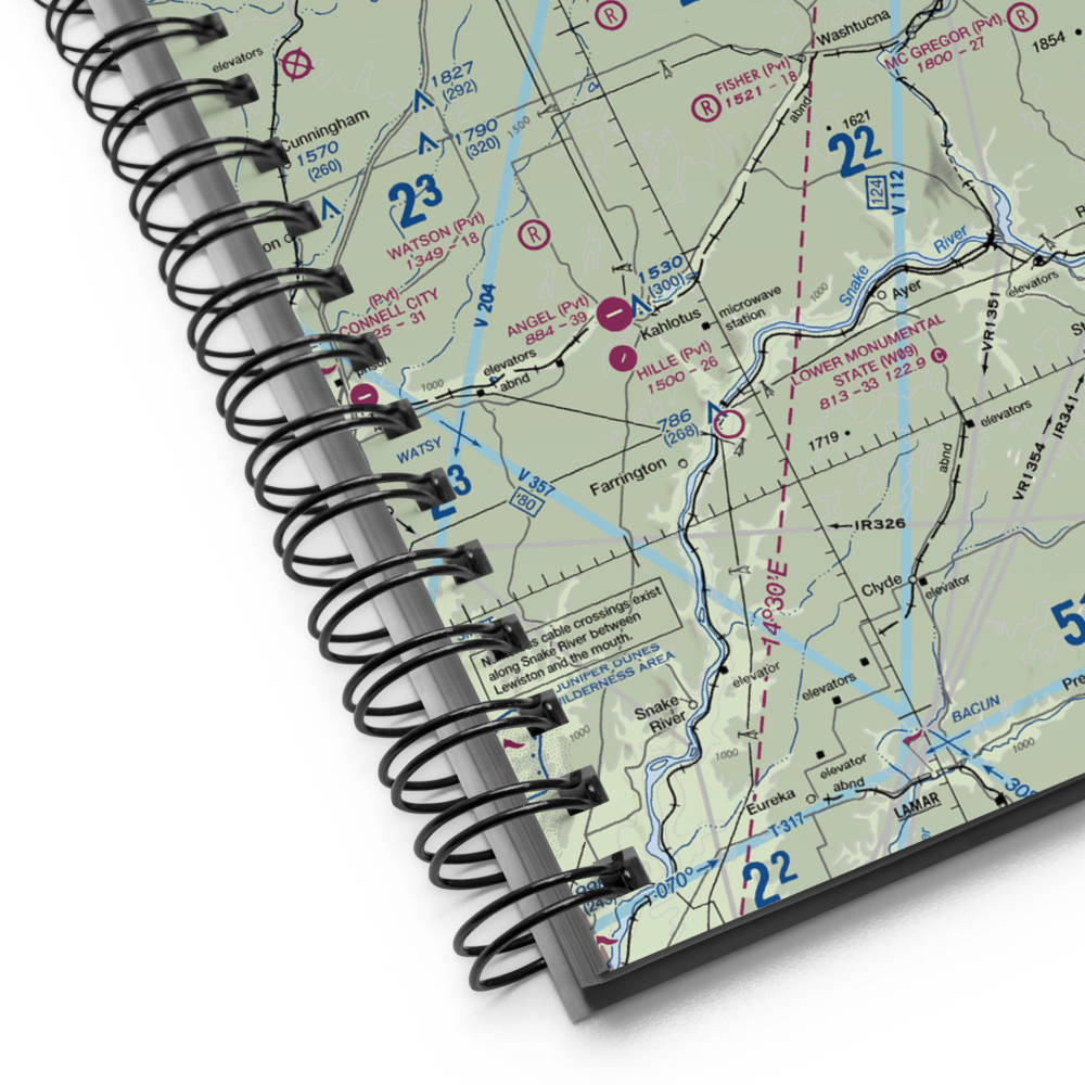 Kinch Farms Airport (WN72) VFR Sectional Notebook 