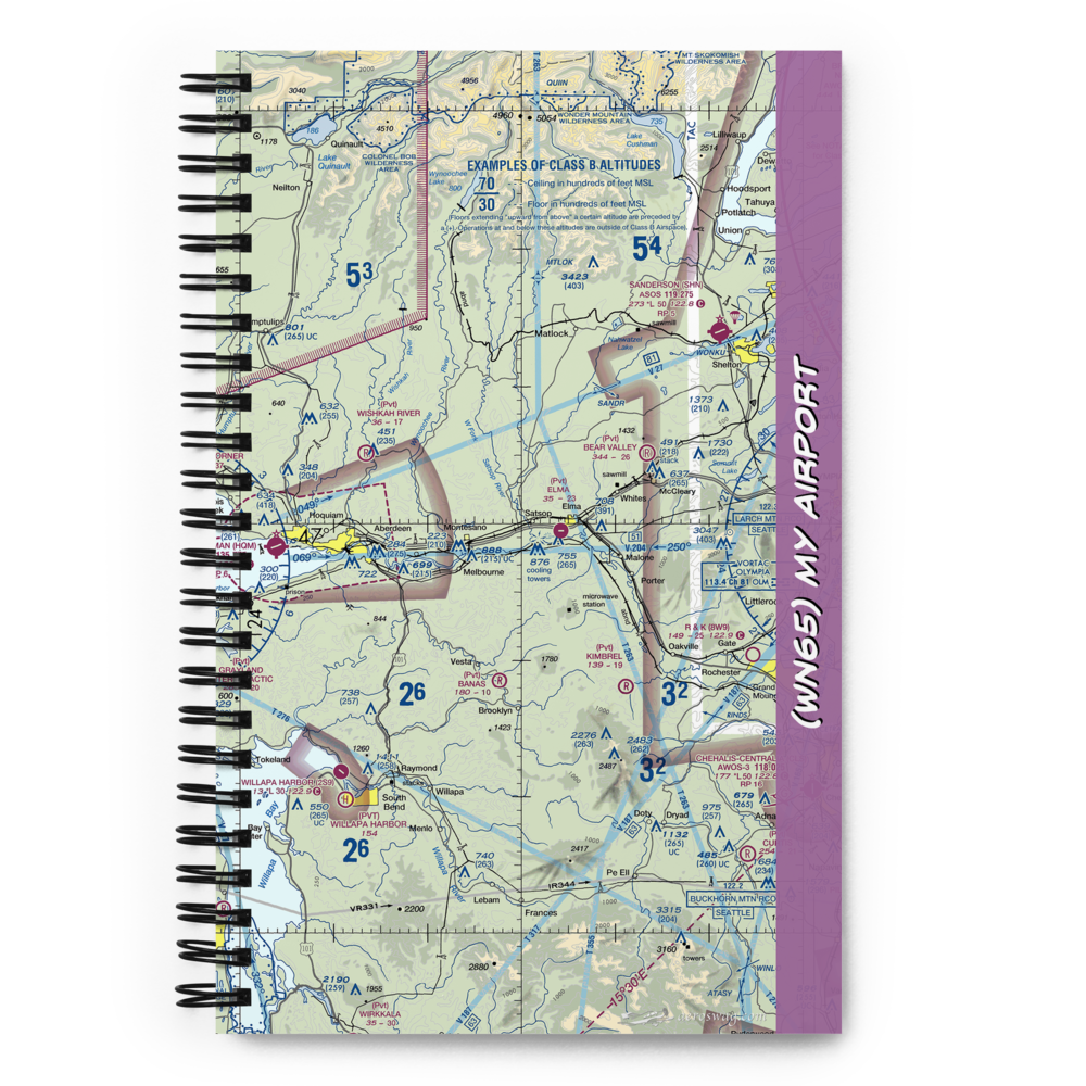 My Airport (WN65) VFR Sectional Notebook 