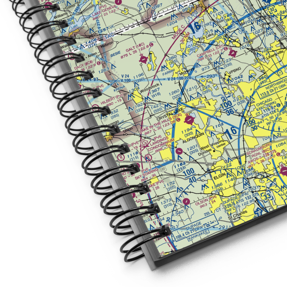 Bristol Airport (WN63) VFR Sectional Notebook 