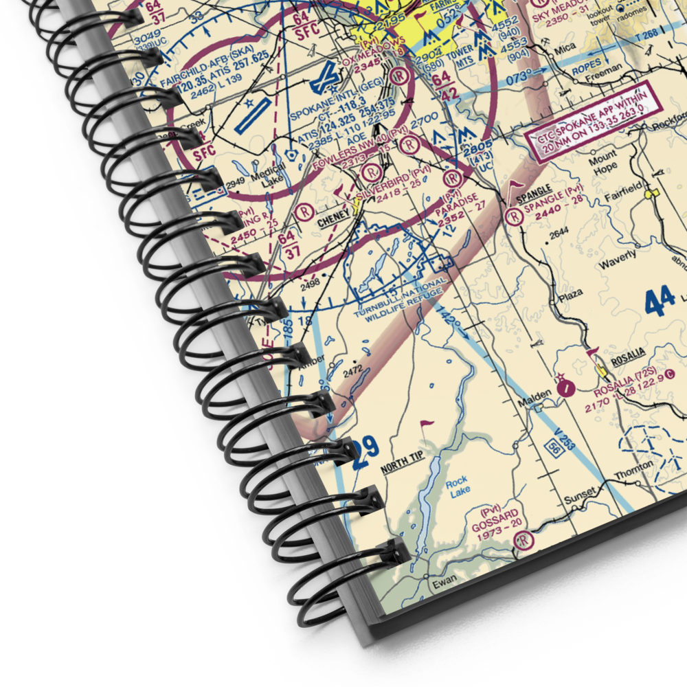 Tai's Landing Airport (WN61) VFR Sectional Notebook 