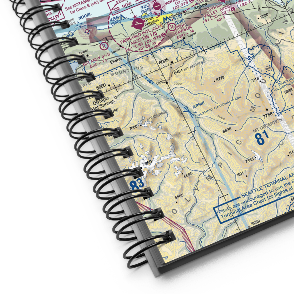 Swanton Ultralightport (WN60) VFR Sectional Notebook 