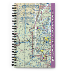 Bear Valley Skyranch Airport (WN47) VFR Sectional Notebook