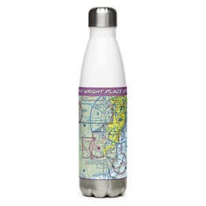 The Wright Place STOLport (4FD3) VFR Sectional Water Bottle