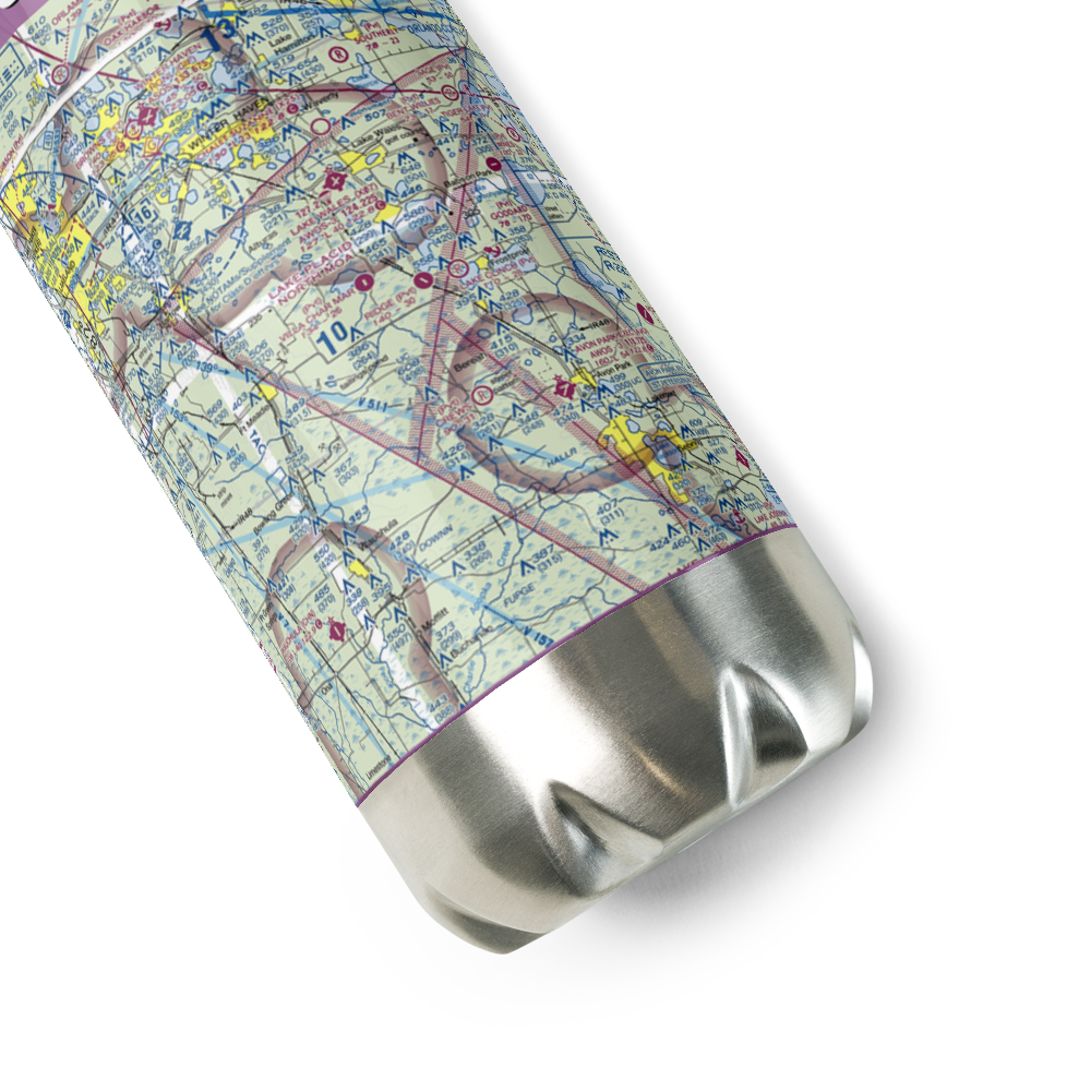 Ridge Landing Airport (4FL5) VFR Sectional Water Bottle 