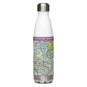 Gore Airport (4FL9) VFR Sectional Water Bottle
