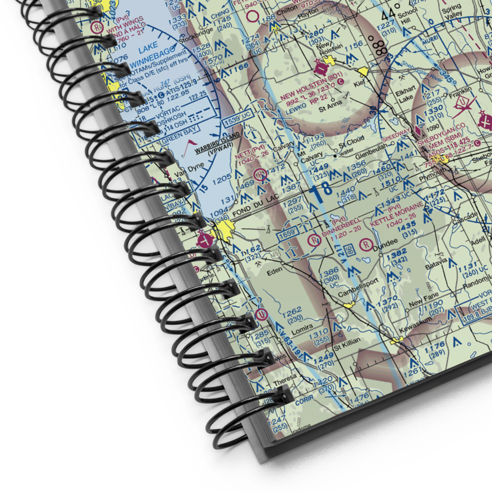 Redoft Airport (WN27) VFR Sectional Notebook 
