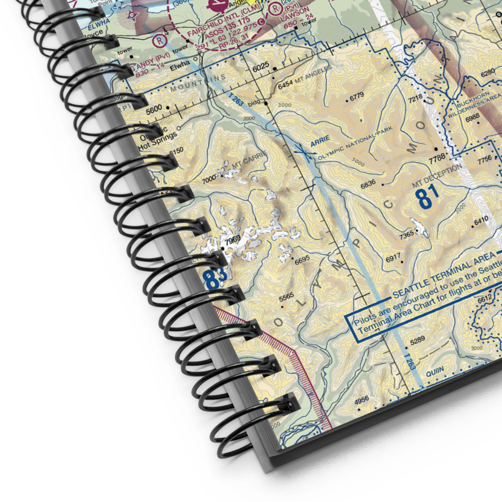 Grand View International Airport (WN23) VFR Sectional Notebook 