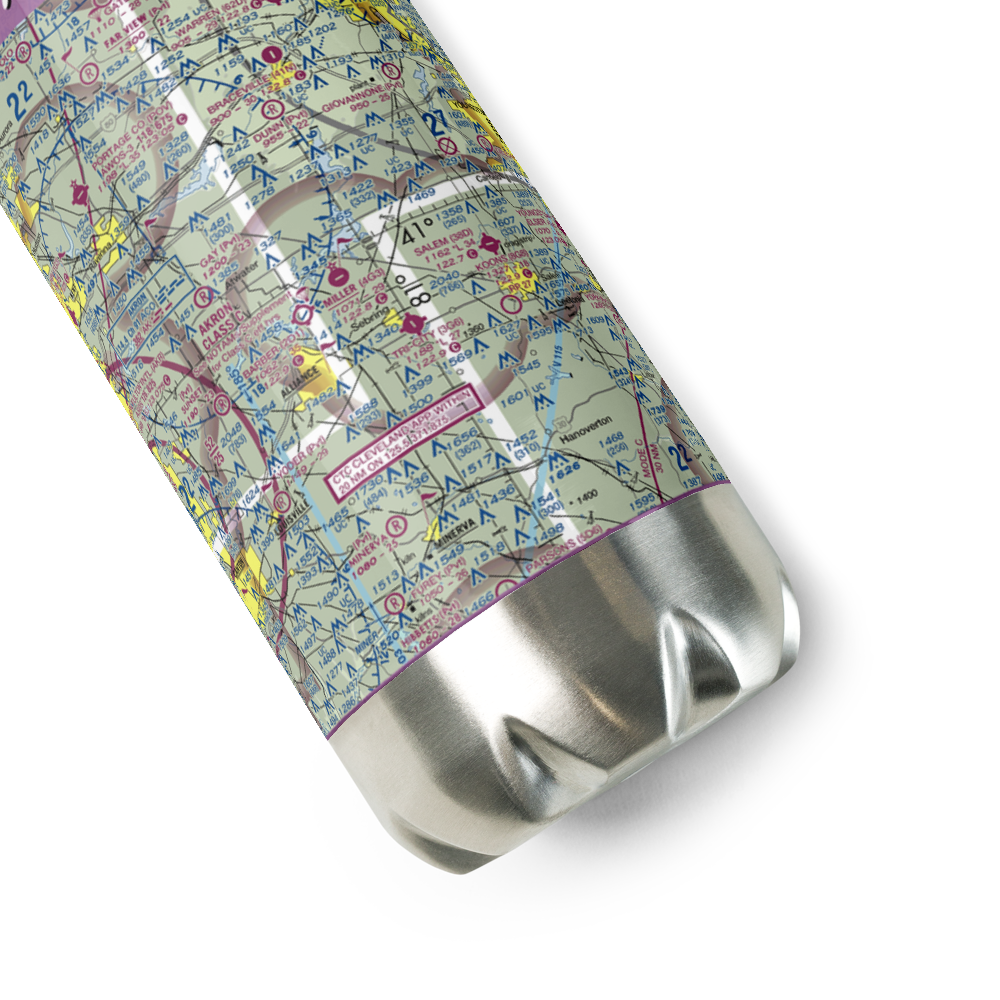 Miller Airport (4G3) VFR Sectional Water Bottle 