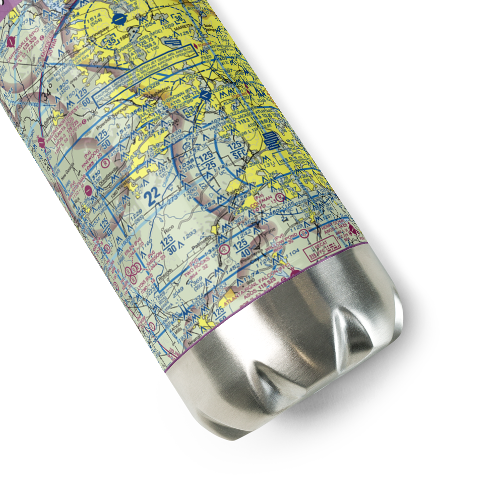 Chattahoochee Air Park (4GA6) VFR Sectional Water Bottle 