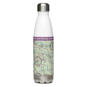 Andrews Airport (4GA8) VFR Sectional Water Bottle