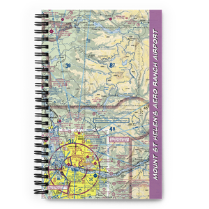 Mount St Helen's Aero Ranch Airport (WN10) VFR Sectional Notebook