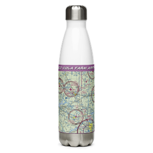 Viola Farm Airport (4GE1) VFR Sectional Water Bottle