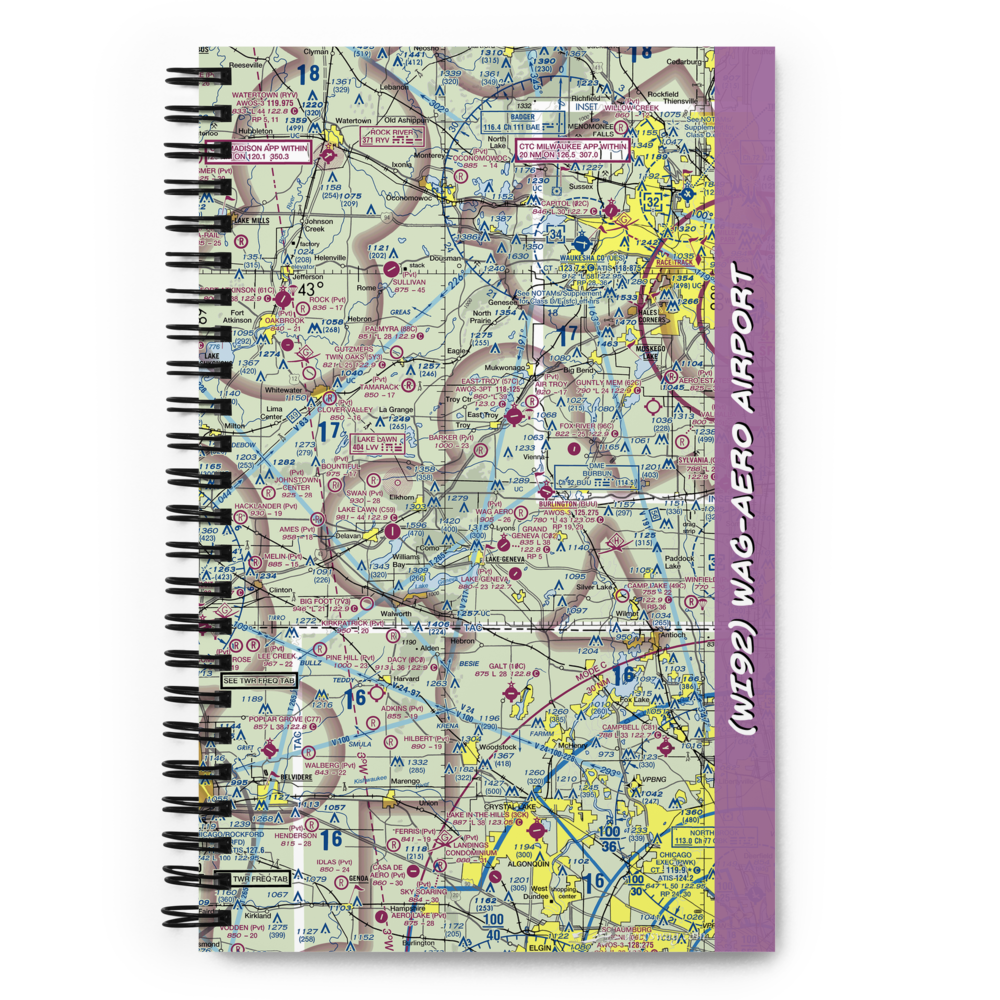 Wag-Aero Airport (WI92) VFR Sectional Notebook 