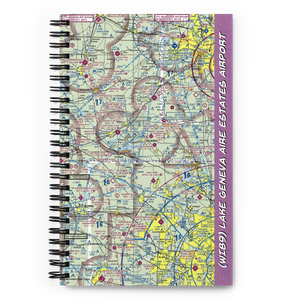 Lake Geneva Aire Estates Airport (WI89) VFR Sectional Notebook