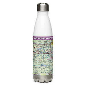 Weiss Airport (4IA8) VFR Sectional Water Bottle