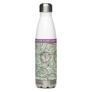 De Ford Airport (4II0) VFR Sectional Water Bottle