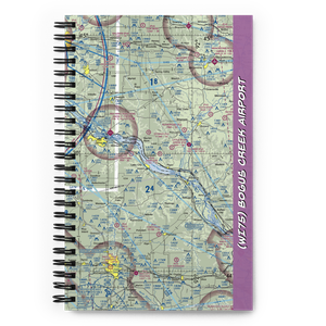 Bogus Creek Airport (WI75) VFR Sectional Notebook