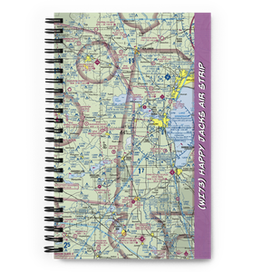 Happy Jacks Air Strip (WI73) VFR Sectional Notebook