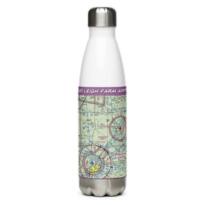 Leigh Farm Airport (4IS8) VFR Sectional Water Bottle