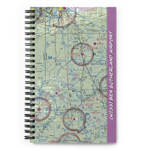 Ben Sutherland Airport (WI33) VFR Sectional Notebook