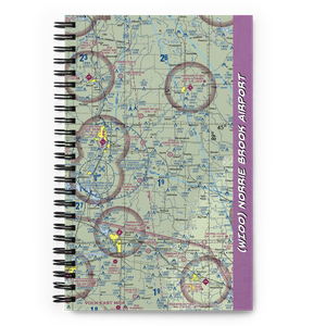 Norrie Brook Airport (WI00) VFR Sectional Notebook