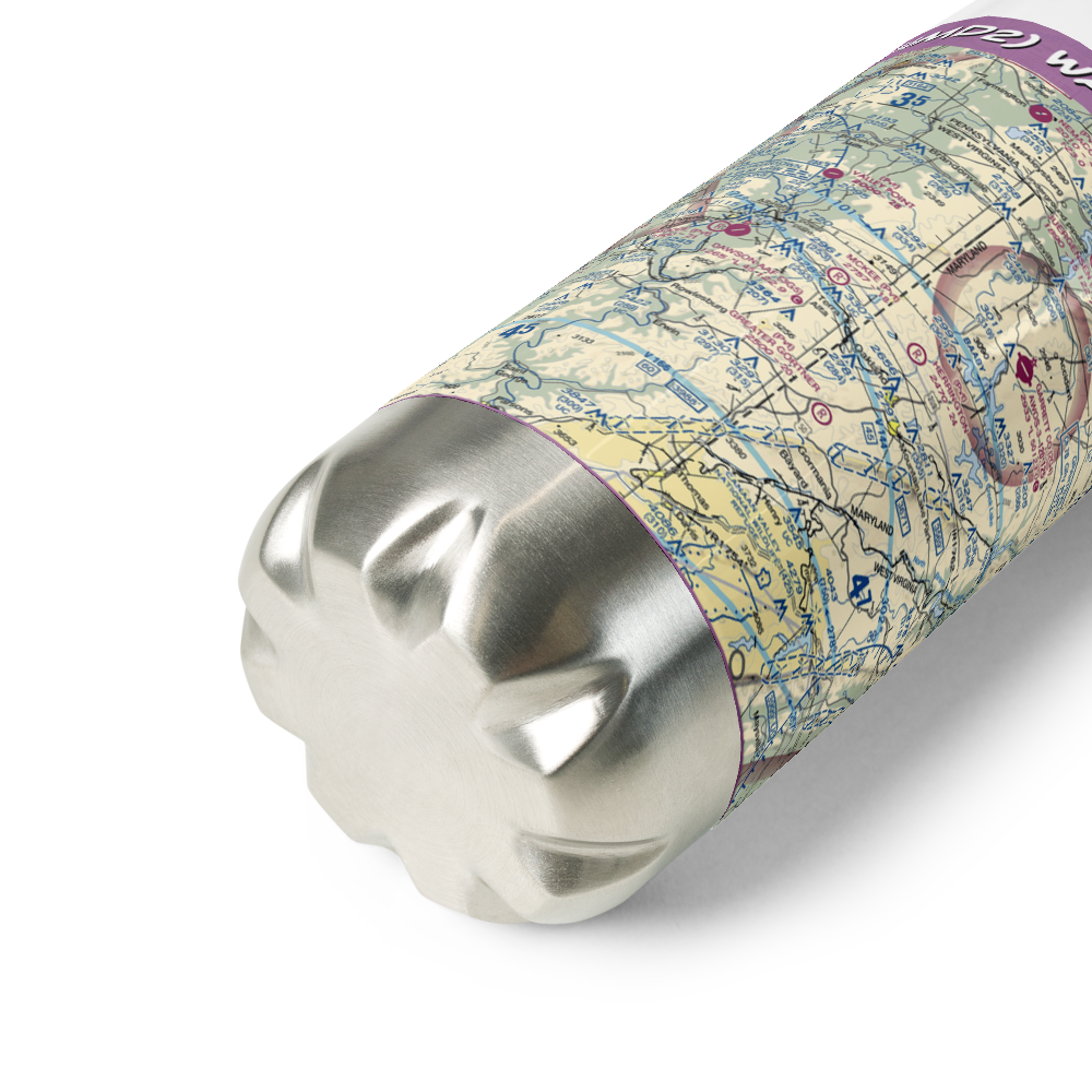 Ward's Airport (4MD2) VFR Sectional Water Bottle 