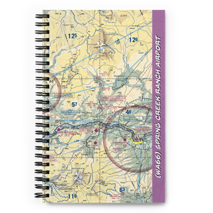 Spring Creek Ranch Airport (WA66) VFR Sectional Notebook