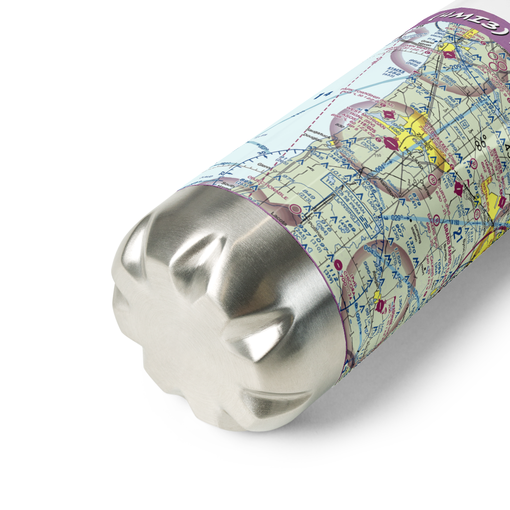Phil's Field (4MI3) VFR Sectional Water Bottle 