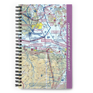 Rake's Glen Airport (WA59) VFR Sectional Notebook