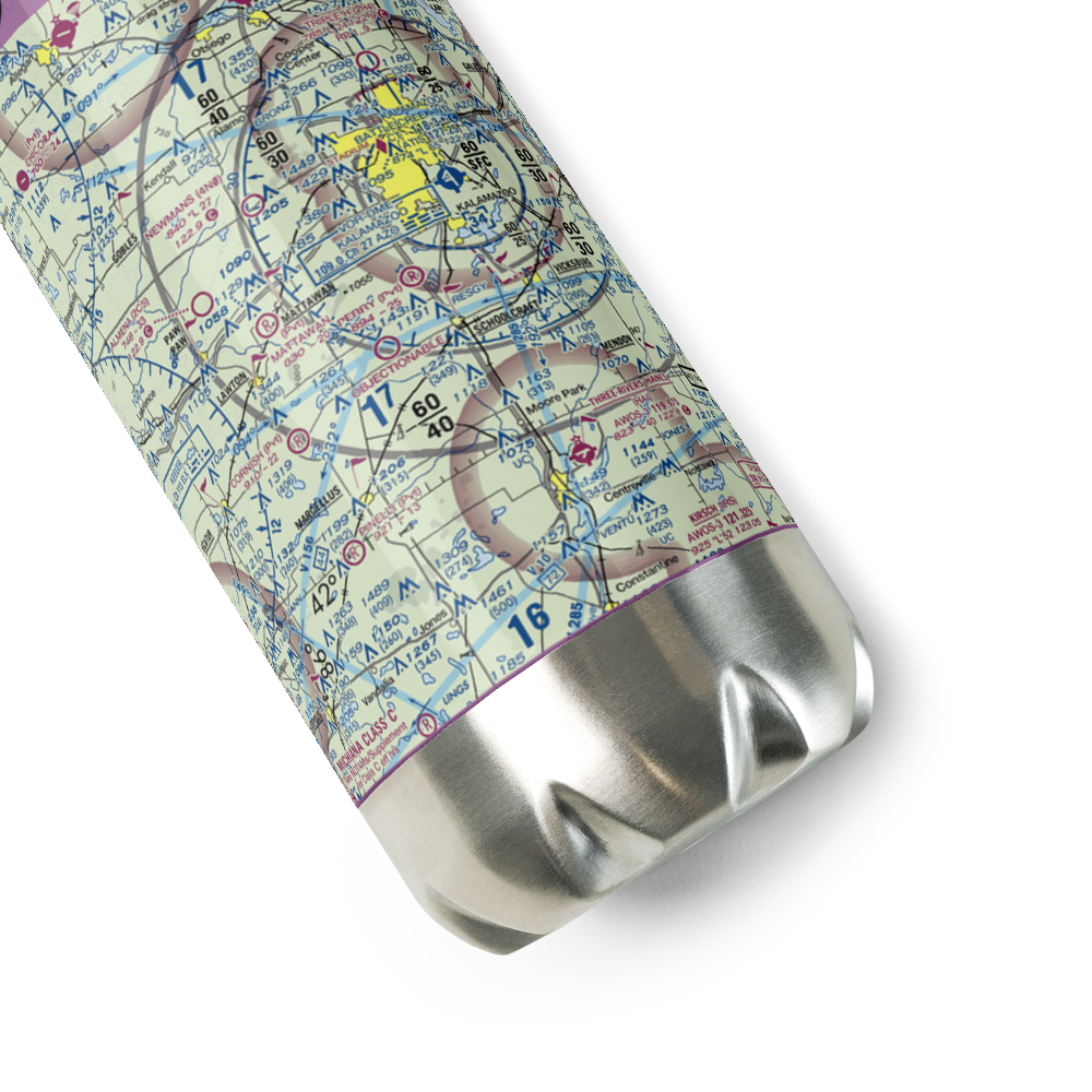Whitcomb Field (4MI4) VFR Sectional Water Bottle 