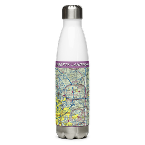 Liberty Landing Airport (4MO4) VFR Sectional Water Bottle
