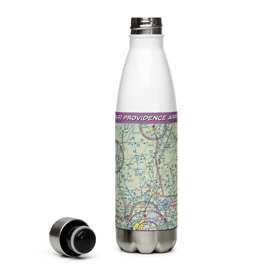 Providence Airpark (4MS9) VFR Sectional Water Bottle 
