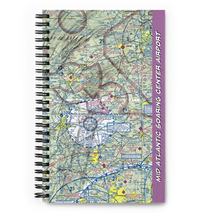 Mid Atlantic Soaring Center Airport (W73) VFR Sectional Notebook