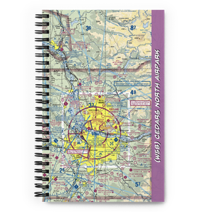 Cedars North Airpark (W58) VFR Sectional Notebook