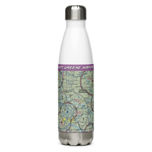 Greene Airport (4N7) VFR Sectional Water Bottle